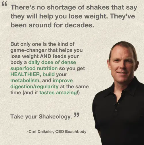 Carl Daikeler talks about Shakeology