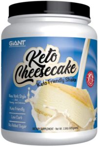 Giant Sports International Keto Cheesecake