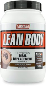 LABRADA Nutrition – Lean Body High Protein Meal Replacement Shake (Chocolate)