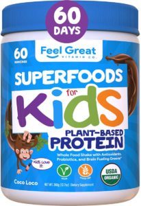 Green Superfoods for Kids Protein Powder