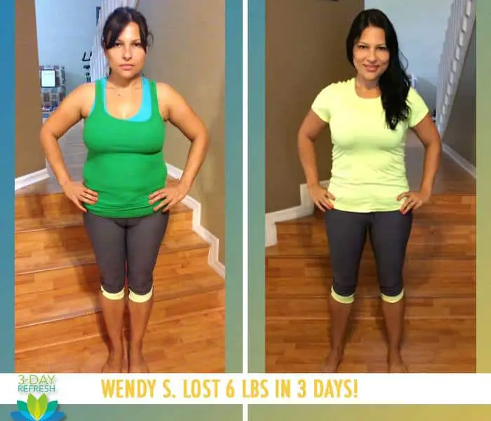 3 Day Refresh review Wendy